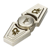 Do Dower EDC Hand Spinner with Two Spins Butterfly Pattern Finger Spinner